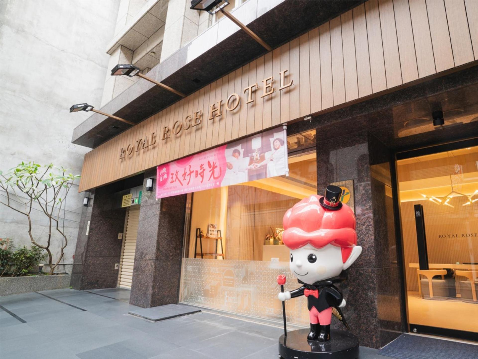 Royal Rose Hotel Zhongshan Taipei Exterior photo